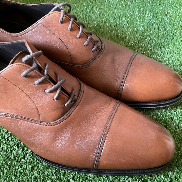 Men\'s TO BOOT NEW YORK \'Brandon\' Brown Leather Cap Toe Oxfords Size US 9 main image 11